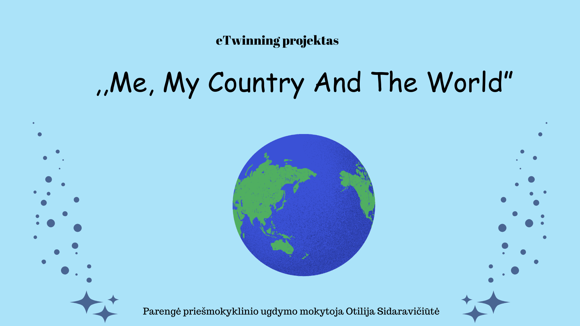 Me My Country And The World